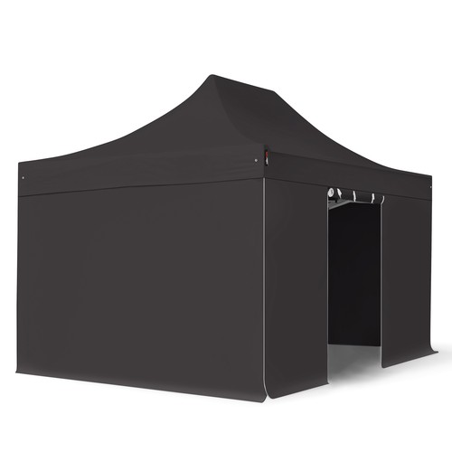 Faltzelt alu 3x4 - alu, 3x4,5m