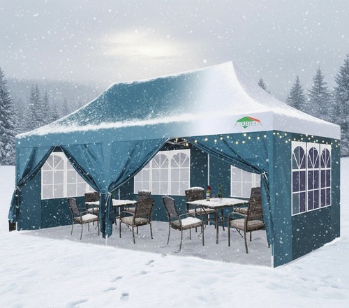 Faltpavillon 3x6m wasserdicht - 3x6m,