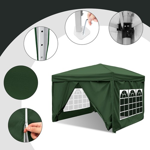 Pavillon 3x3m faltpavillon mit - 3x3m,