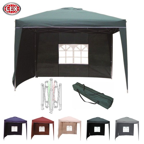 Alu faltpavillon 3x3m - alu,