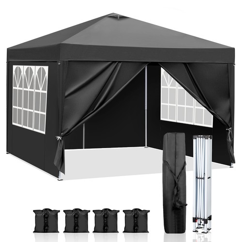 Partyzelt 3x3m pavillon mit - partyzelt,