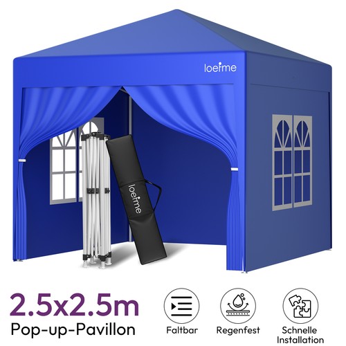 5x2 pop up pavillon - 2.5x2.5m,