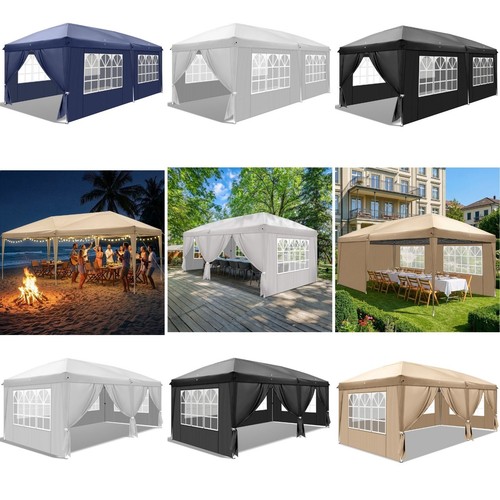 Faltpavillon 3x6m wasserdicht - 3x6m,