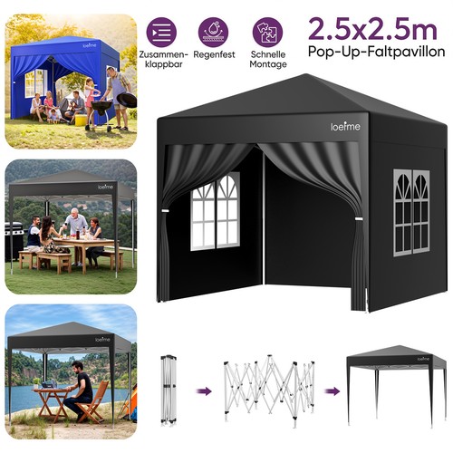 Loefme pavillon 5x2 - loefme, 2.5x2.5m